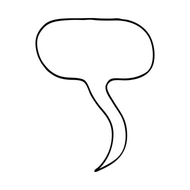 çizim karikatür konuşma balonu