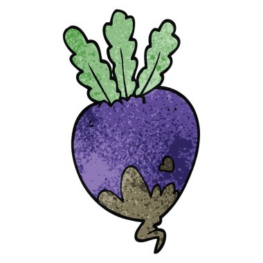 çizgi film doodle pancar kökü