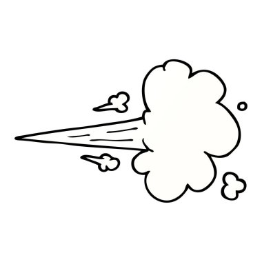 çizgi film doodle hava bora
