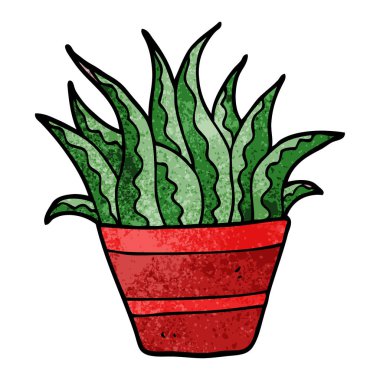 çizgi film doodle Ev bitkisi