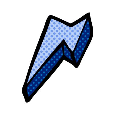 çizgi film doodle dekoratif şimşek