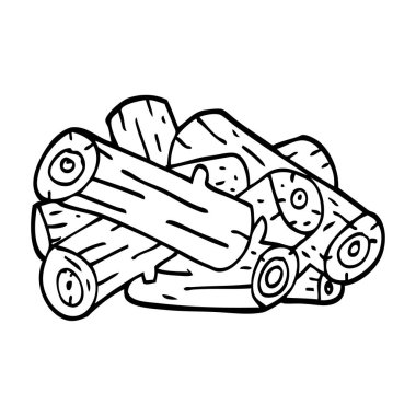 günlükleri çizim karikatür yığını