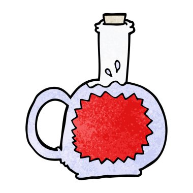 çizgi film doodle şurubu, vektör çizim