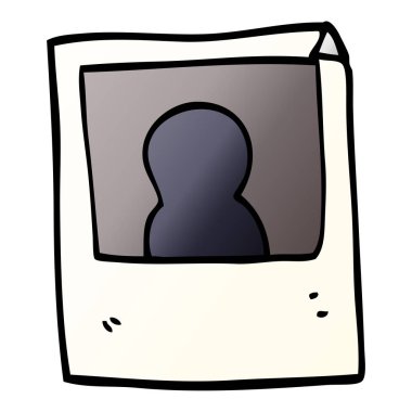 çizgi film doodle anlık fotoğraf