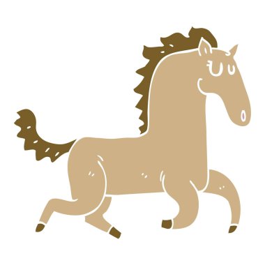 çizgi film doodle muhteşem aygır