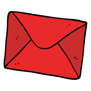 çizgi film doodle mektup, vektör tasarımı