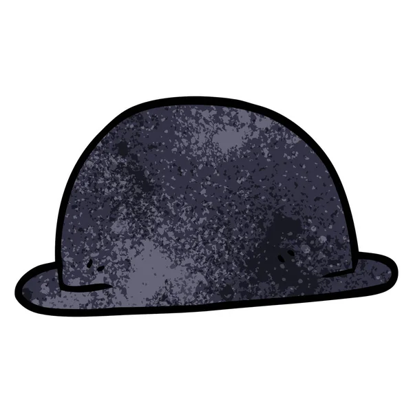 Doodle Καπέλο Κινούμενα Σχέδια Διανυσματικά Εικονογράφηση — Διανυσματικό Αρχείο