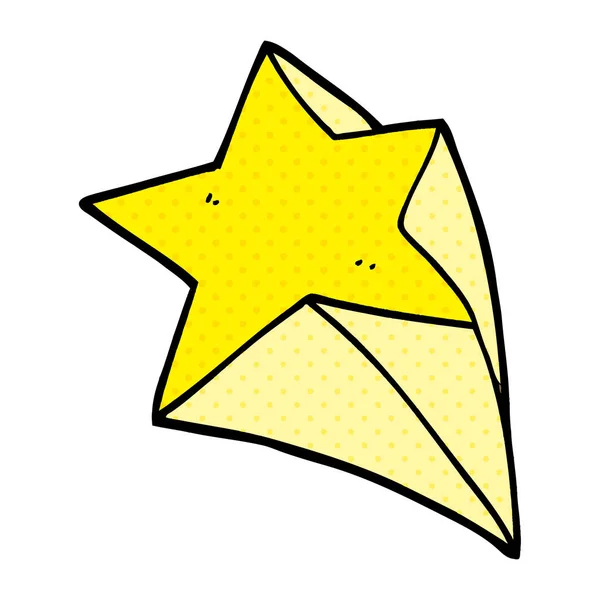 Dibujos Animados Garabatos Estrellas Ilustración Vectorial — Vector de stock