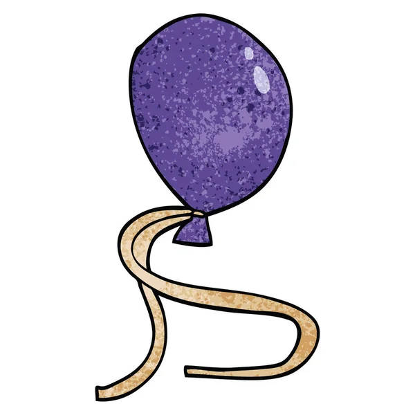 动画片涂鸦气球与字符串 — 图库矢量图片