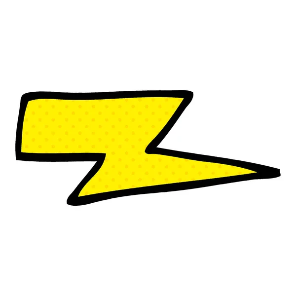 Cartoon Doodle Lightening Bout — Stockvector