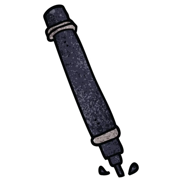 Zeichentrickkritzelstift — Stockvektor