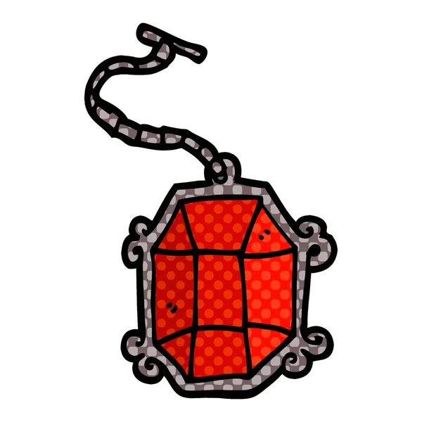 Cartoon Doodle Ruby Hanger — Stockvector