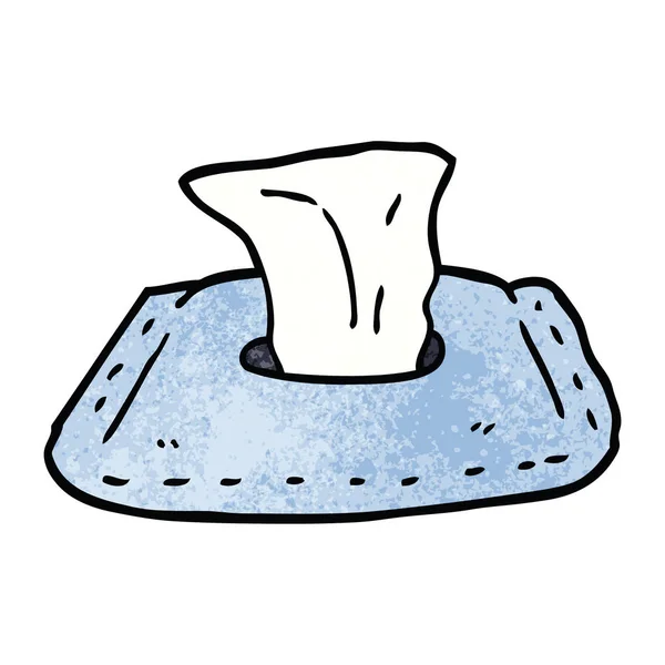 Serviettes Toilette Doodle Dessin Animé — Image vectorielle