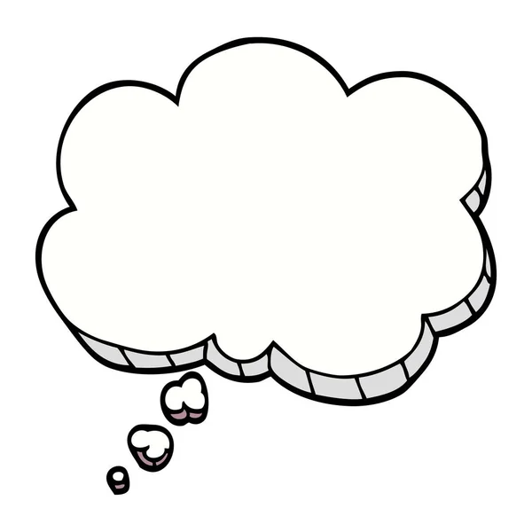 Cartoon Doodle Uttrycket Bubbla — Stock vektor