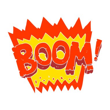 düz renk boom simgesinin resmi