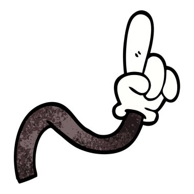 çizgi film doodle el jest