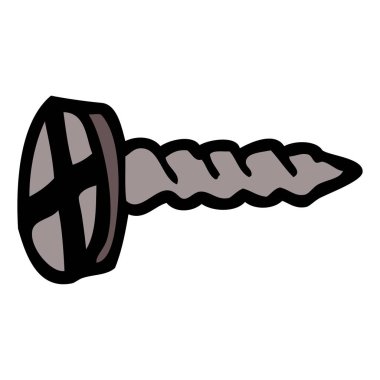 çizgi film doodle vida vektör çizim