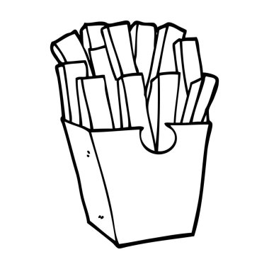 çizim karikatür kızartması