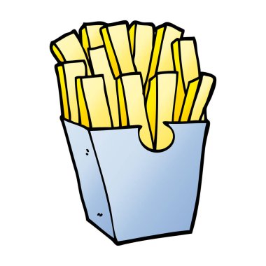 çizgi film doodle kişiler üzerine beyaz