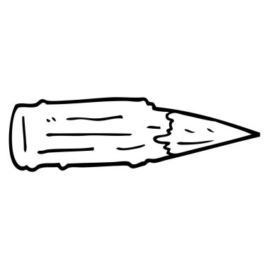 çizim karikatür tahta kazık