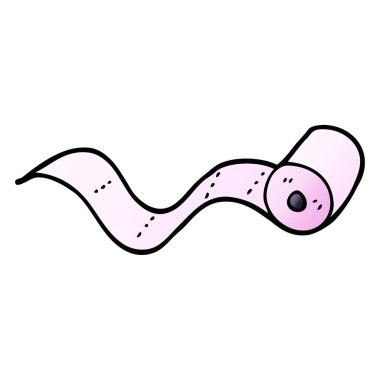 çizgi film doodle tuvalet kağıdı