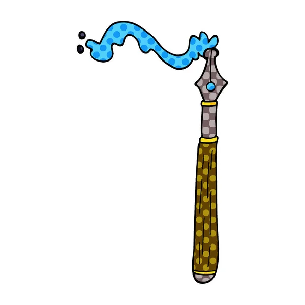 Cartoon Doodle Tintenstift — Stockvektor