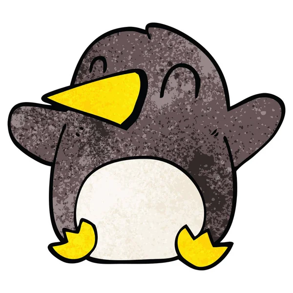 การ Doodle นเพนกว — ภาพเวกเตอร์สต็อก