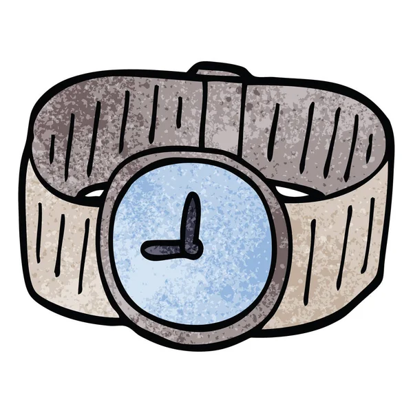 Cartoon Doodle Armbandsur — Stock vektor