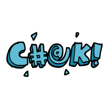 çizgi film doodle küfür