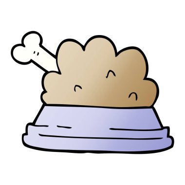 çizgi film doodle evde beslenen hayvan yiyecek