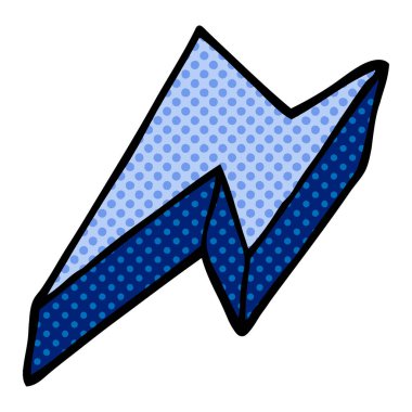 çizgi film doodle dekoratif şimşek