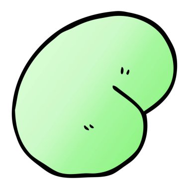 vektör degrade illüstrasyon karikatür sihirli fasulye