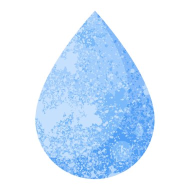 yağmur damlası grafik vektör çizim simgesi