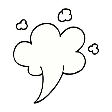 çizgi film doodle hava bora