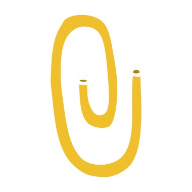 çizgi film doodle ataş