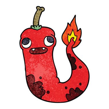 çizgi film doodle sıcak soğuk