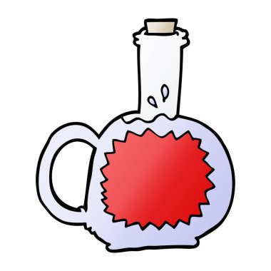 çizgi film doodle şurubu, vektör çizim