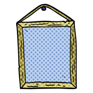 çizgi roman tarzı çizgi film resim çerçevesi