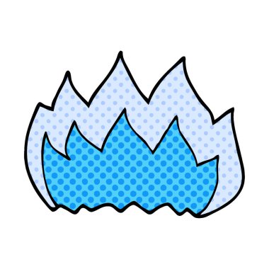 çizgi film doodle gaz alev