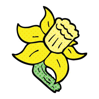 çizgi roman tarzı çizgi film nergis