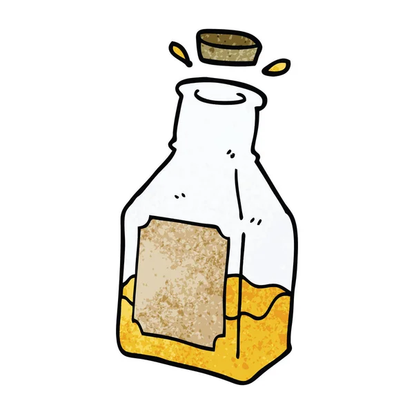 Doodle Ποτό Καράφα Κινούμενα Σχέδια — Διανυσματικό Αρχείο