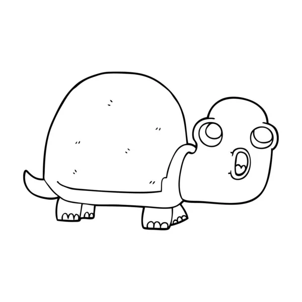 Карикатурная Черепаха — стоковый вектор