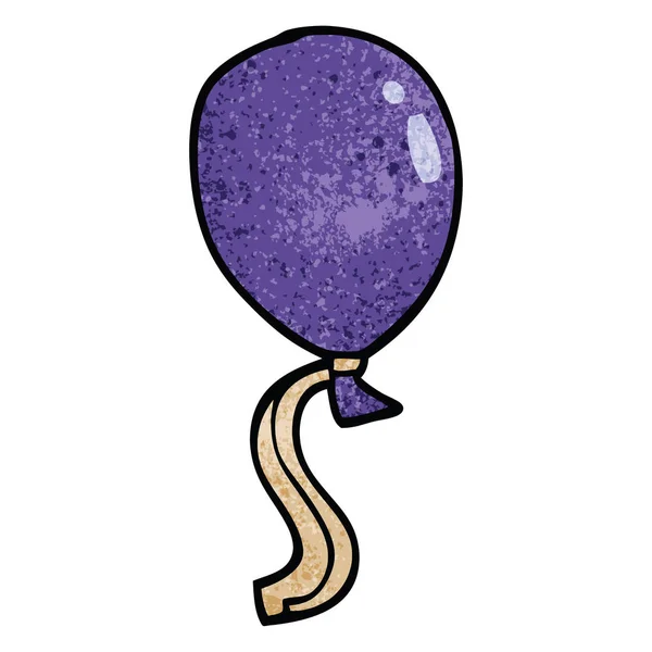 动画片涂鸦气球与字符串 — 图库矢量图片