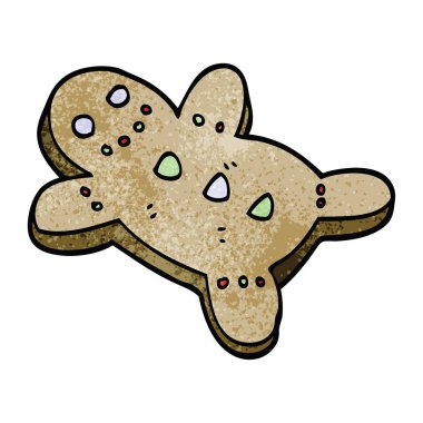 çizgi film doodle yılbaşı kurabiye