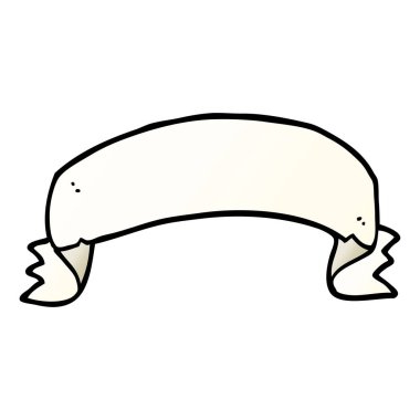 çizgi film doodle kaydırma afiş