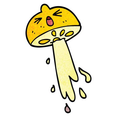 çizgi film doodle oyuncak limon