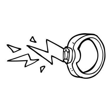 çizim karikatür zapping yüzük