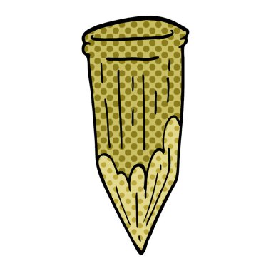 çizgi film doodle ahşap kazık