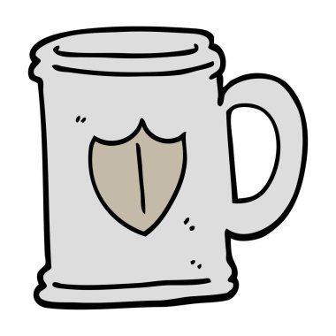 elle çizilmiş doodle tarzı çizgi film Hana