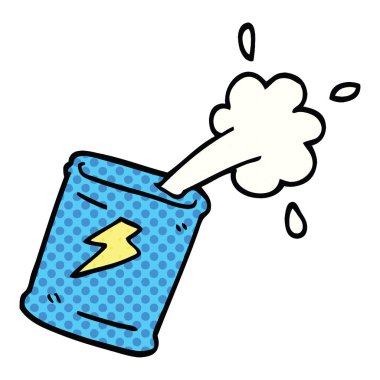 çizgi roman tarzı çizgi film soda olabilir